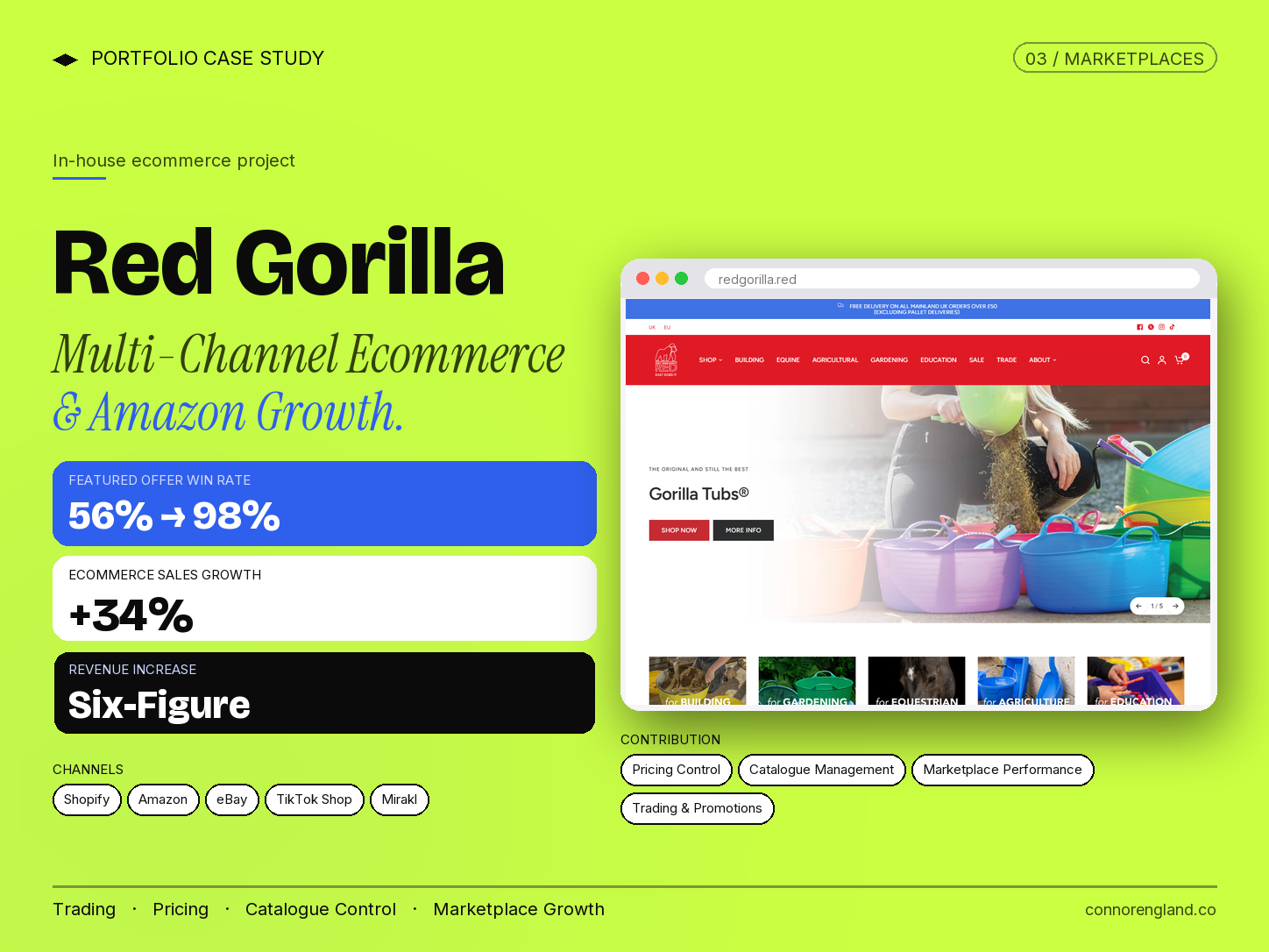 Red Gorilla case study summary